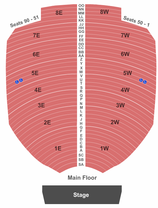 Des Moines Civic Center A Beautiful Noise Seating Chart